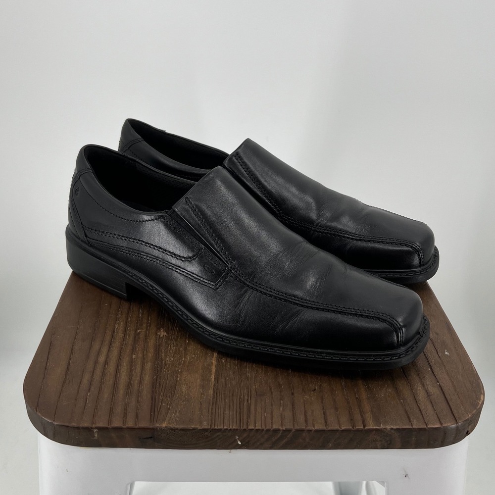 ECCO New Jersey Slip-On Loafers — Black, Men's 10-10.5 (EU 44) — EUC